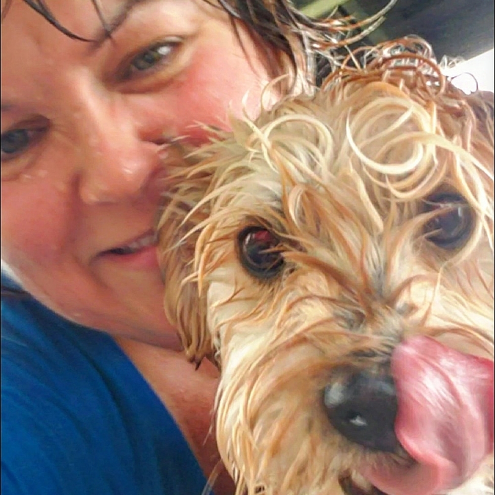 Meet your Posher, Darlene and Gasparilla all proceeds go to Gasparilla's snacks